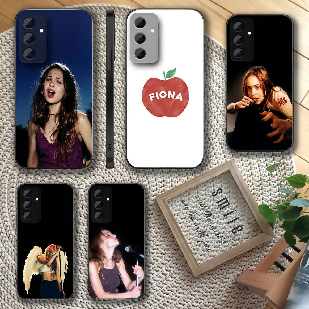 

F-Fiona A-Apple Phone Case For Samsung S 25,24,23,22,30,21,10,9,Ultra,Plus,Lite,FE,4,5 G Soft Black Case
