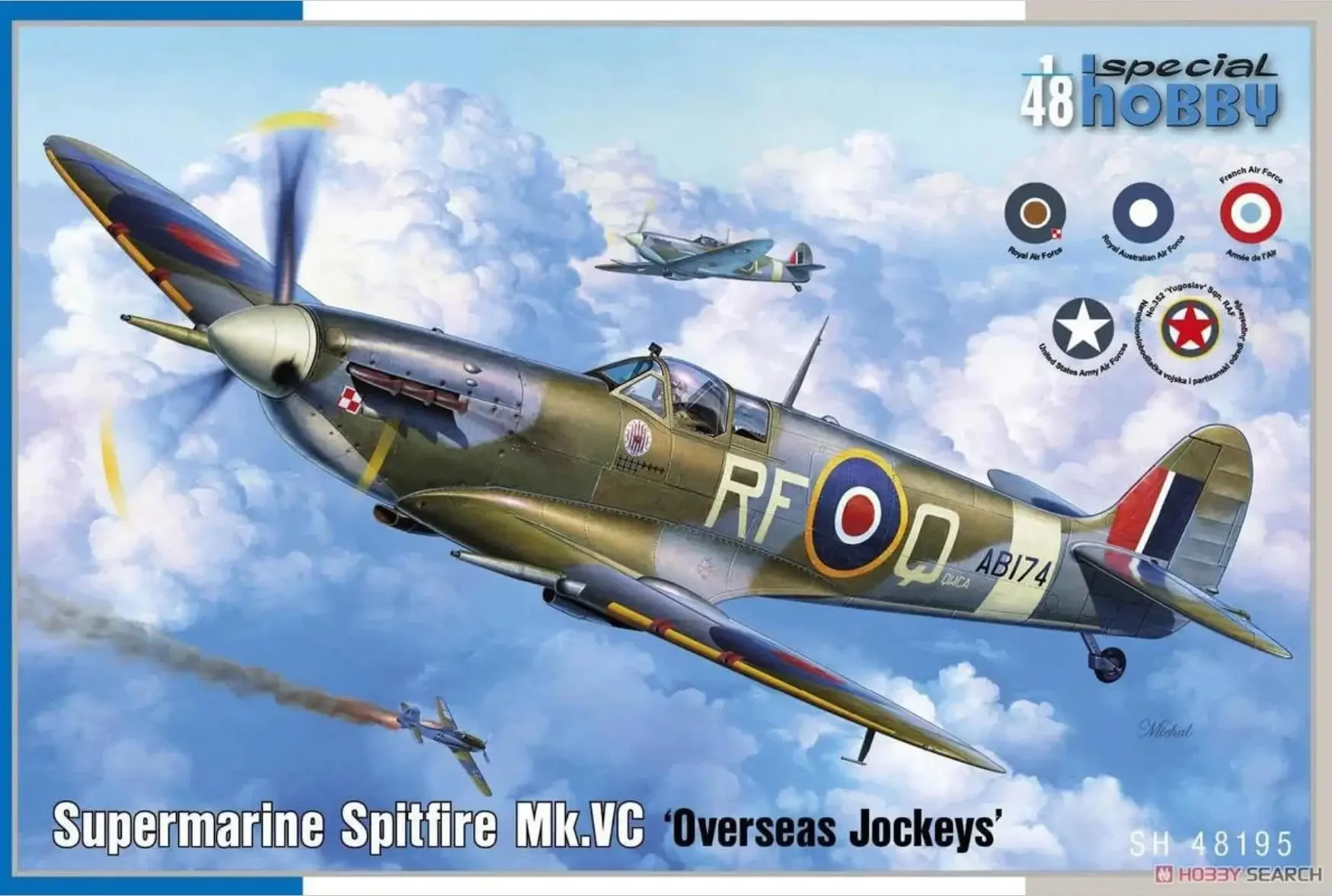 Special Hobby SH48195 1/48 Supermarine Spitfire Mk.VC Overseas Jockeys Model Kit