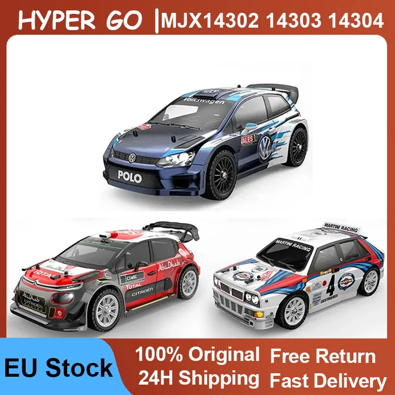 HYPER GO RC MJX 14304 14303 14302 Voiture de drift haute vitesse avec gyroscope - Jouet électrique pour enfants Volkswagen Racing Gift