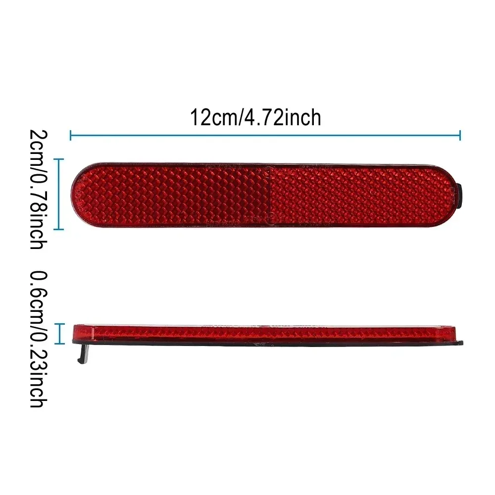 Rear Wheel Hub Cover Reflective Strip for Xiaomi 4 Pro 1 Gen Electric Scooter Safety Reflector Protective Decoration Shell