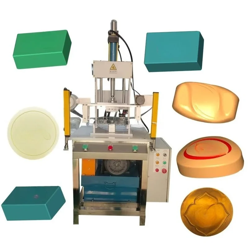 Soap Making Machine For Sale - ホットセール カスタマイズ可能な自動石鹸成形プレス機 バス用固形石鹸ロゴエンボス加工製造装置