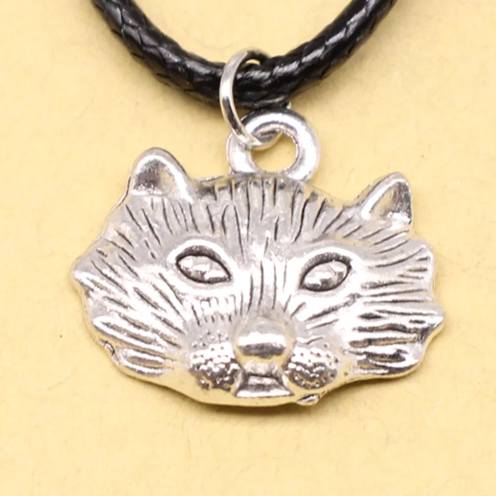 1 Piece Wolf Head Neck Chains Trendy Jewelry 17x19mm