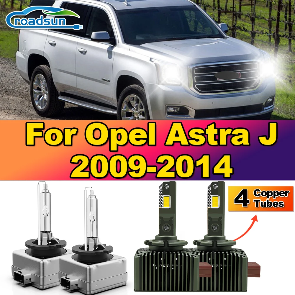 

Canbus LED Headlight Bulbs 120W HID Xenon Light 6000K White Turbo Car Lamp For Opel Astra J 2009 2010 2011 2012 2013 2014