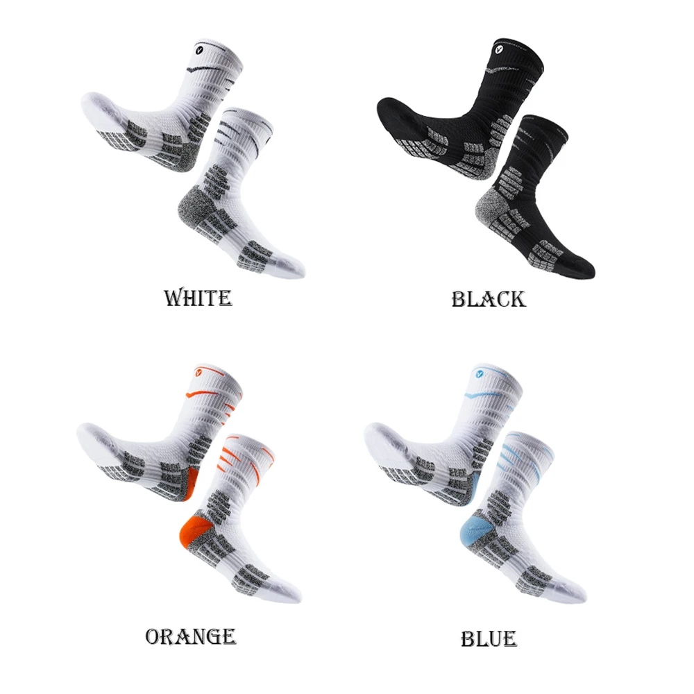 2023 Athletic Cushioned Crew Socks with Arch Compression Secure Fit Sport Socks for Basketball Football Cycling VDLQWAI