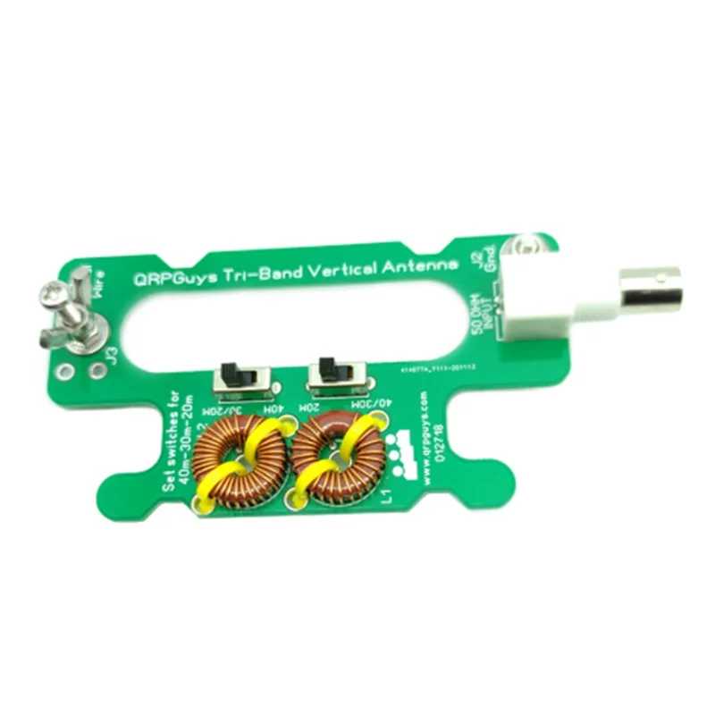 

AU61-Portable 10W 40-30-20M Portable Tri-Band Vertical Antenna DIY Parts / Assembled Portable 10W 40-30-20M Port