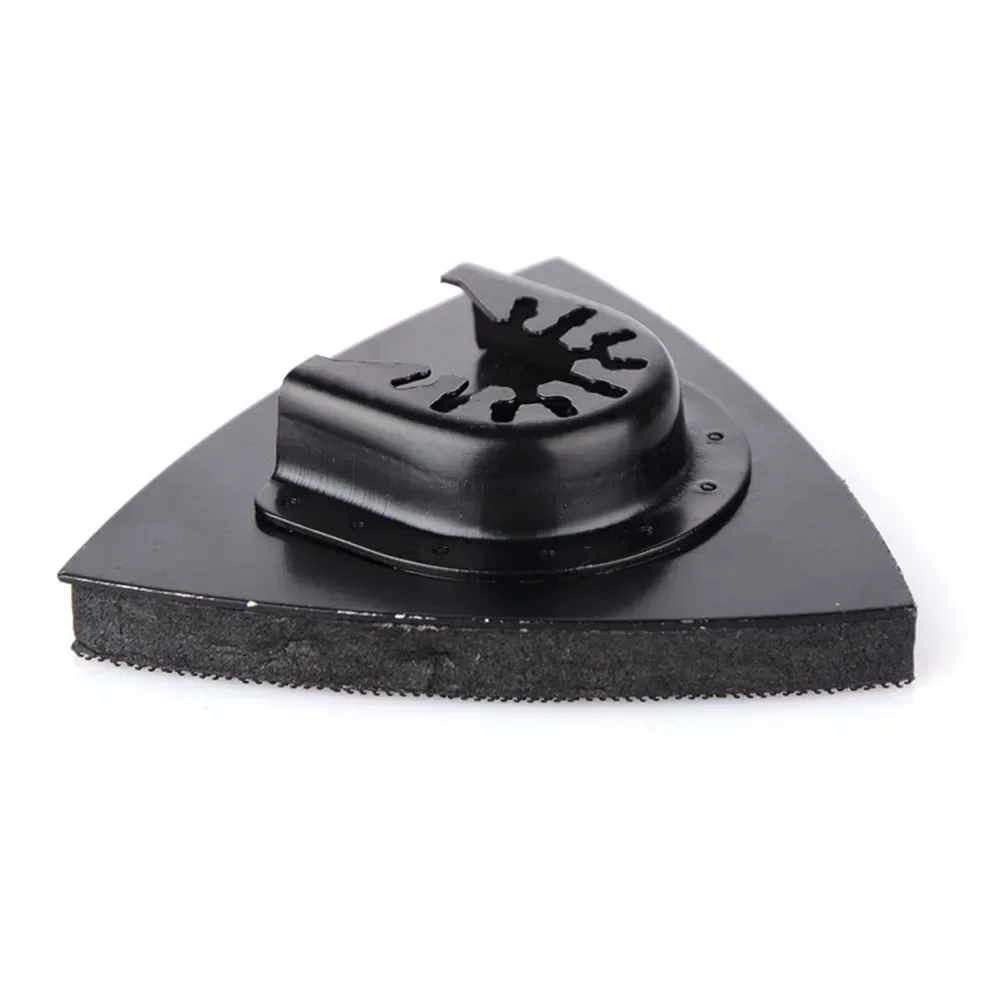 Nice Brand New Hot Sale Practical Oscillating Tool Sanding Pad Triangular 1PC 80mm High Carbon Steel Multitool