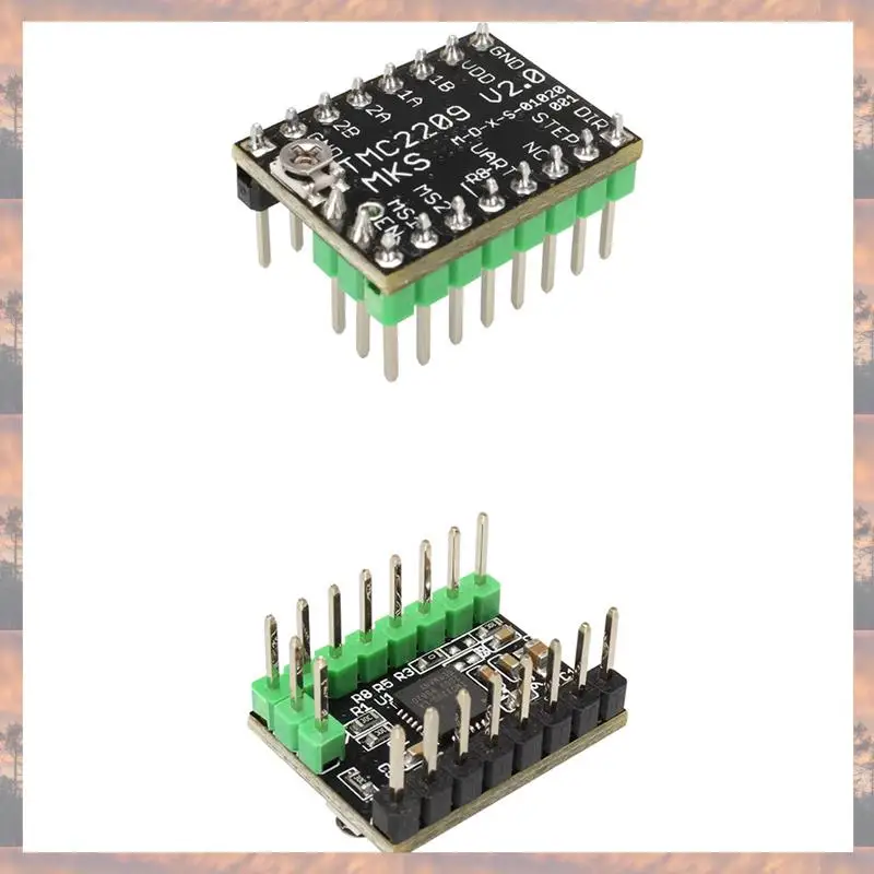

Новинка 2025 года для MKS TMC2209, драйвер шагового двигателя, детали 3D-принтера Stepstick 2,0A UART Ultra Silent, замена TMC2208
