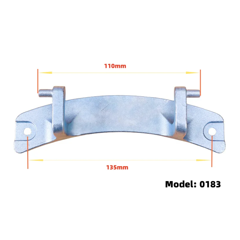 Suitable for Midea Little Swan drum washing machine original accessories glass door hinge hinge switch iron frame steel fork