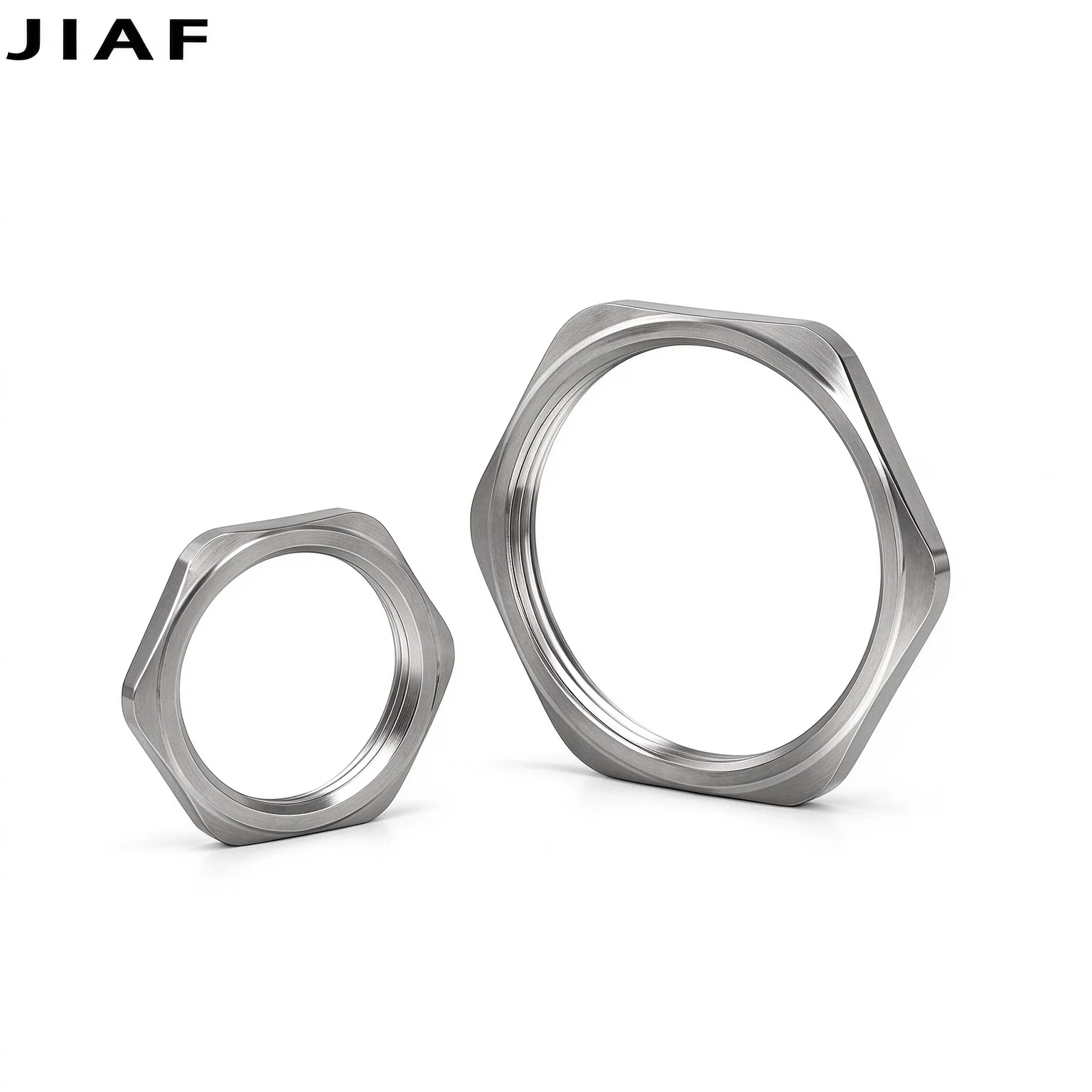 304 Stainless Steel Thin Hex Nut M8-M63 Fine Thread Lock Nut M20*1.5 Pitch1.5mm M22 M25 M32 G1/2 G3/4 G1 BSP Pipe Thin Nut 1Pcs