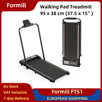 iScooter Formill FT51 Folding Walking Pad Treadmill Portable Home Office Fitness Equipment Compact Quiet Non-slip Running Belt