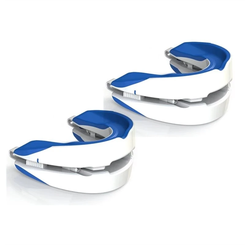 

Beauty Anti-Snoring Mouth Guard Braces 2Pcs Adjustable Anti-Snoring Device Mouthpiece For Sleeping Improves Sleep Quality