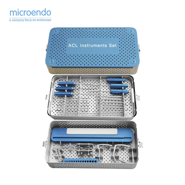 Juego de instrumentos de reconstrucción ACL PCL Sistema de guía de taladro de reconstrucción ACL PCL
