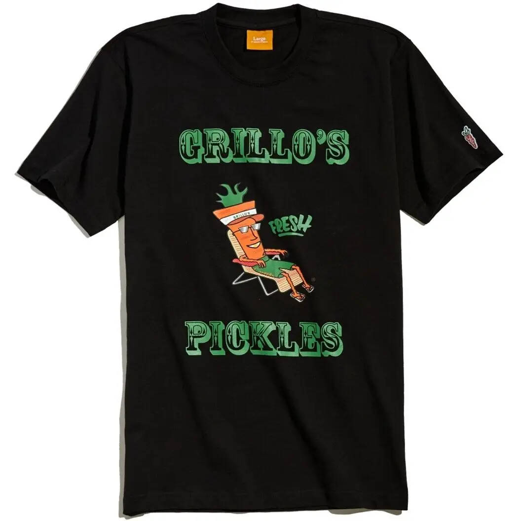 Carrots By Anwar Carrots Men's X Grillo's Pickles Tee T-Shirt in Black