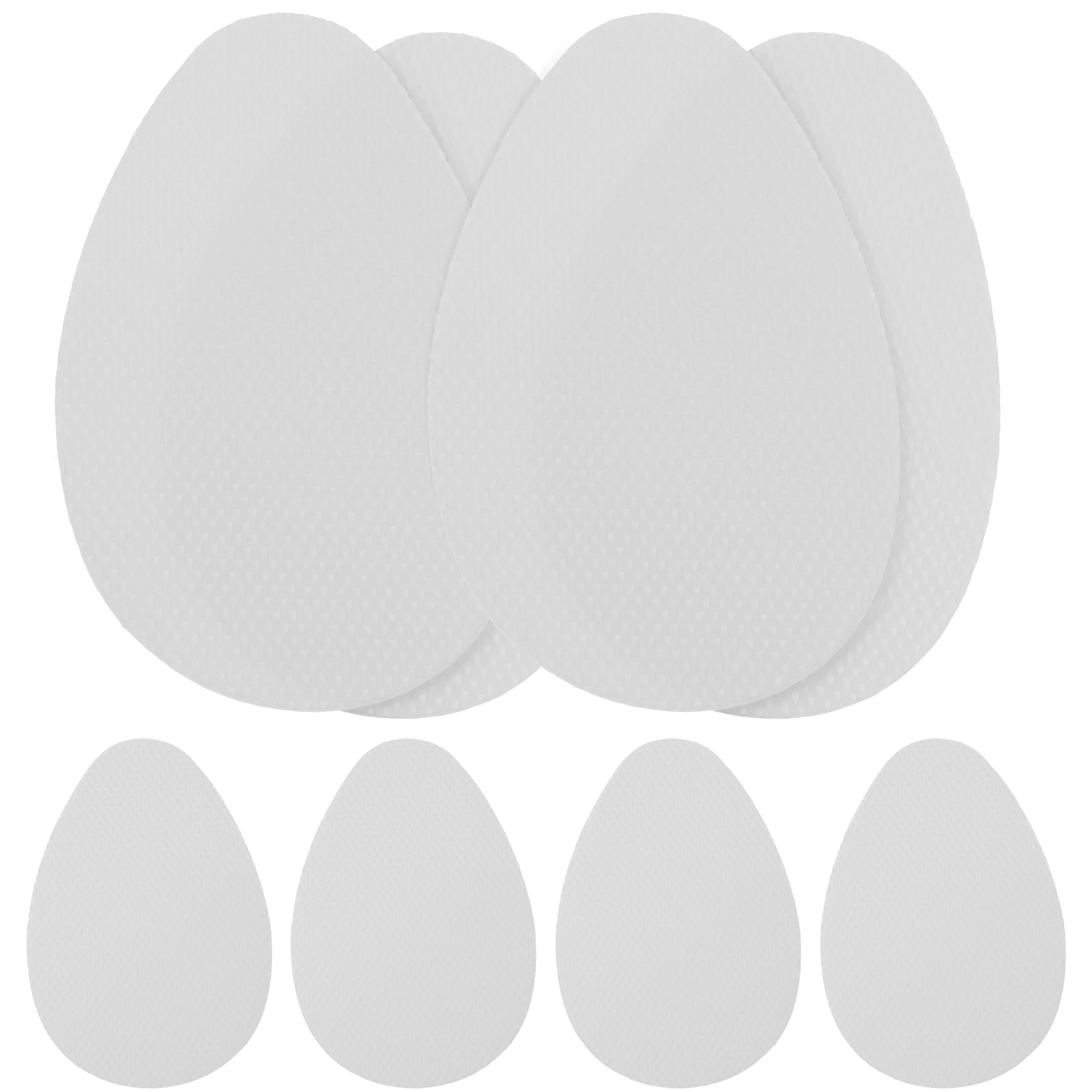 

4 Pairs Shoe Sole Pads Anti-wear Stickers Protector for Heels Non-skidding Adhesive