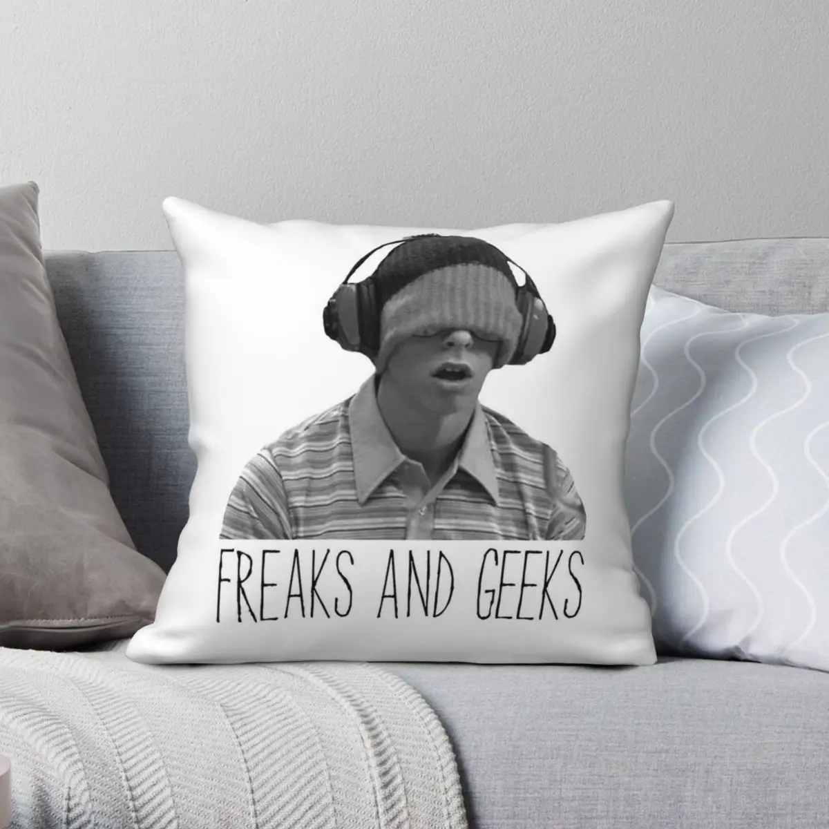 Bill Haverchuck Freaks And Geeks Square Pillowcase Polyester Linen Velvet Printed Zip Decorative Pillow Case Room Cushion Cover