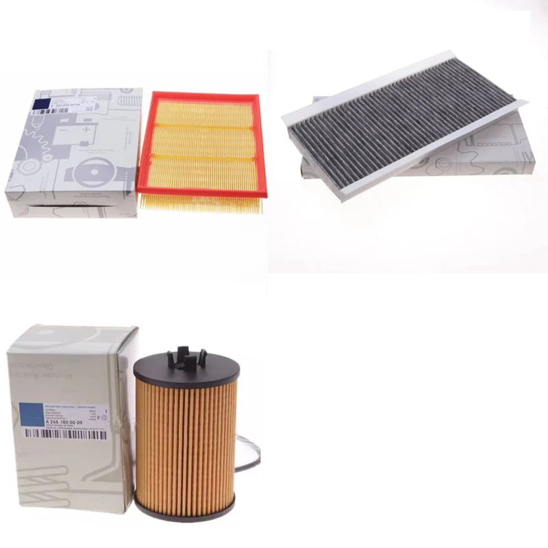 A2660940004+ A1698300218+A2661800009 Cabin Filter Air Filter Oil Filter For Benz A-Class W169 2004-2012 A150-A200 B-CLASS W245