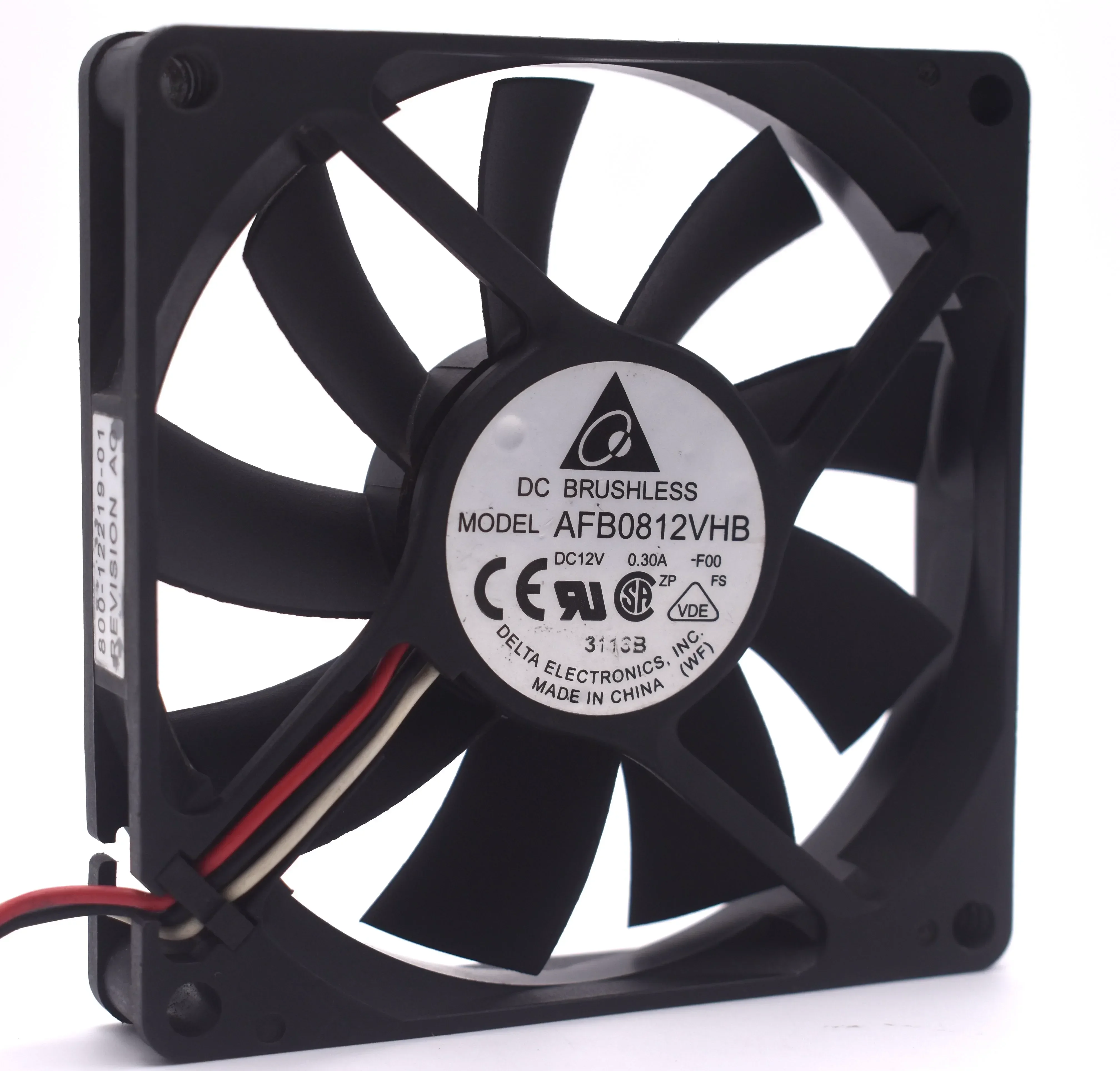 Untuk Sasis Delta 80*80*15Mm 8015 AFB0812VHB 80Mm 12V 0,30A Kipas Pendingin CPU Bola Ganda