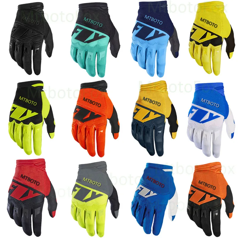 Cycling Gloves Motorcycle Gloves Men Women Breathable Motocross Gloves ATV MX UTV BMX Off-road Bicycle Gloves Guantes