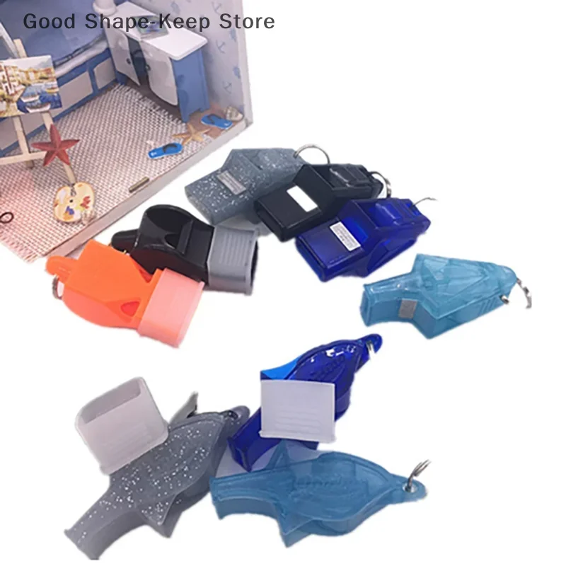 10/20 قطعة غطاء صافرة الحكم واضح الأبيض صافرة خففت الفم قبضة كرة القدم الحكم صافرة واقية الملحقات