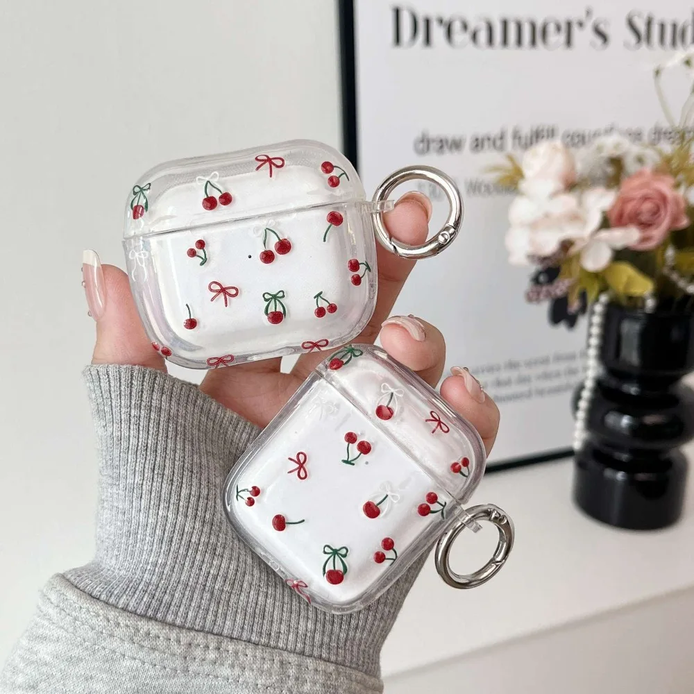 

Suitable for Apple for Airpods Pro 2 /3/4 Wireless Earphone Protective Cover Cute Generation Phantom TPU Protective Cover