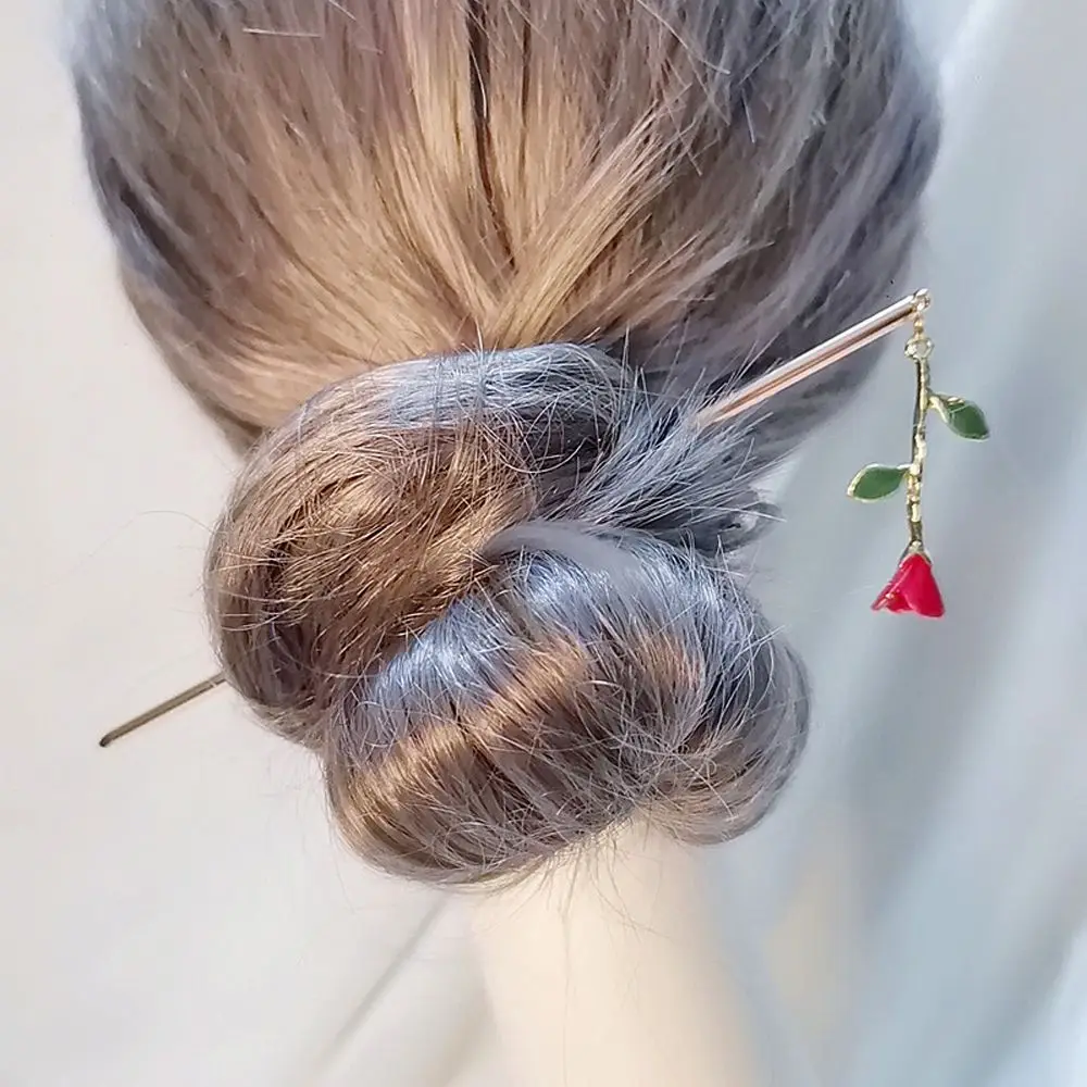 Pêlos de animais para mulheres, Ornamentos doces e bonitos, Hairpin de gato nupcial, garfo borla, estilo coreano