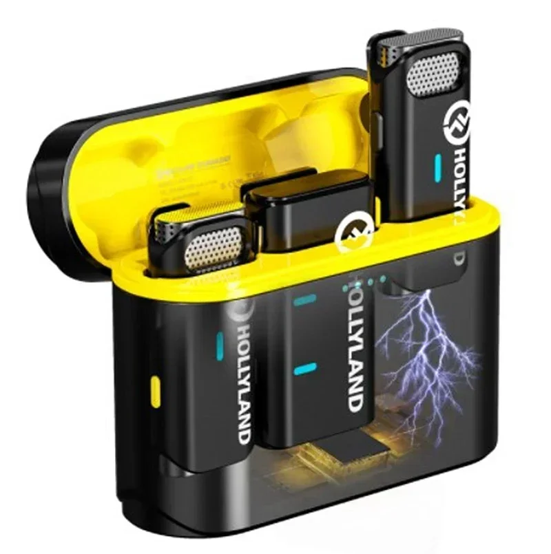 

In stock New LARK M1 2.4GHz 650ft Smartphone Video Wireless Mic Solo Portable Wireless Lavalier Microphone System