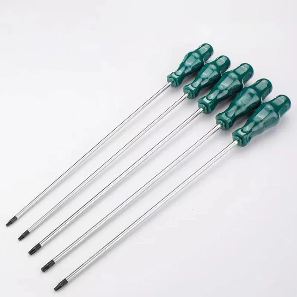 1PC 400mm Extra Long Torx Screwdriver Magnetic Bits T10/T15/T25/T27 Screw Drive Home Repair Hand Tools