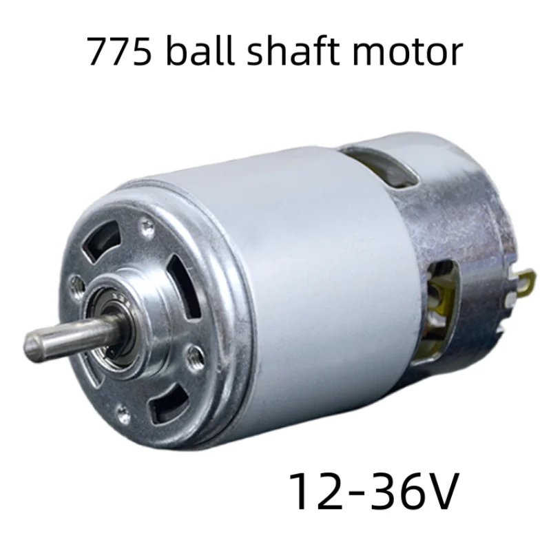 

12V 24V 36V 775 DC Motor,Lower Noise,Dual Ball Bearing ,High Torque For Modified Tool Motor