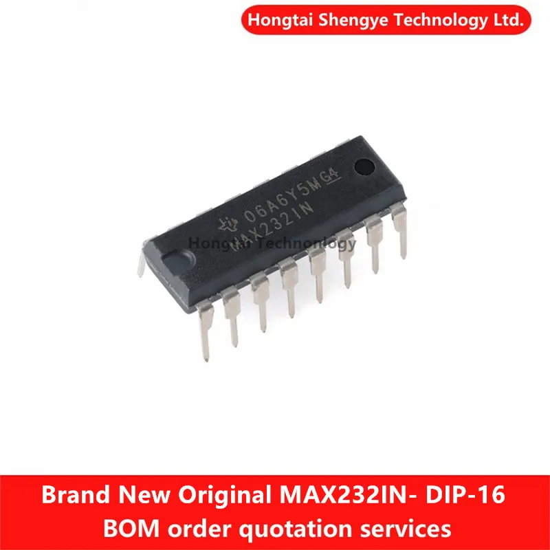 New Original  MAX232IN PDIP-16 EIA-232 Driver/Receiver Chip