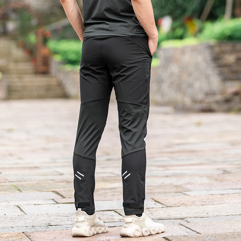 Rockbros Frühling Sommer Fahrrad hose schnell trocknende Sport MTB Rennrad lange Hosen reflektierende atmungsaktive volle Radhose