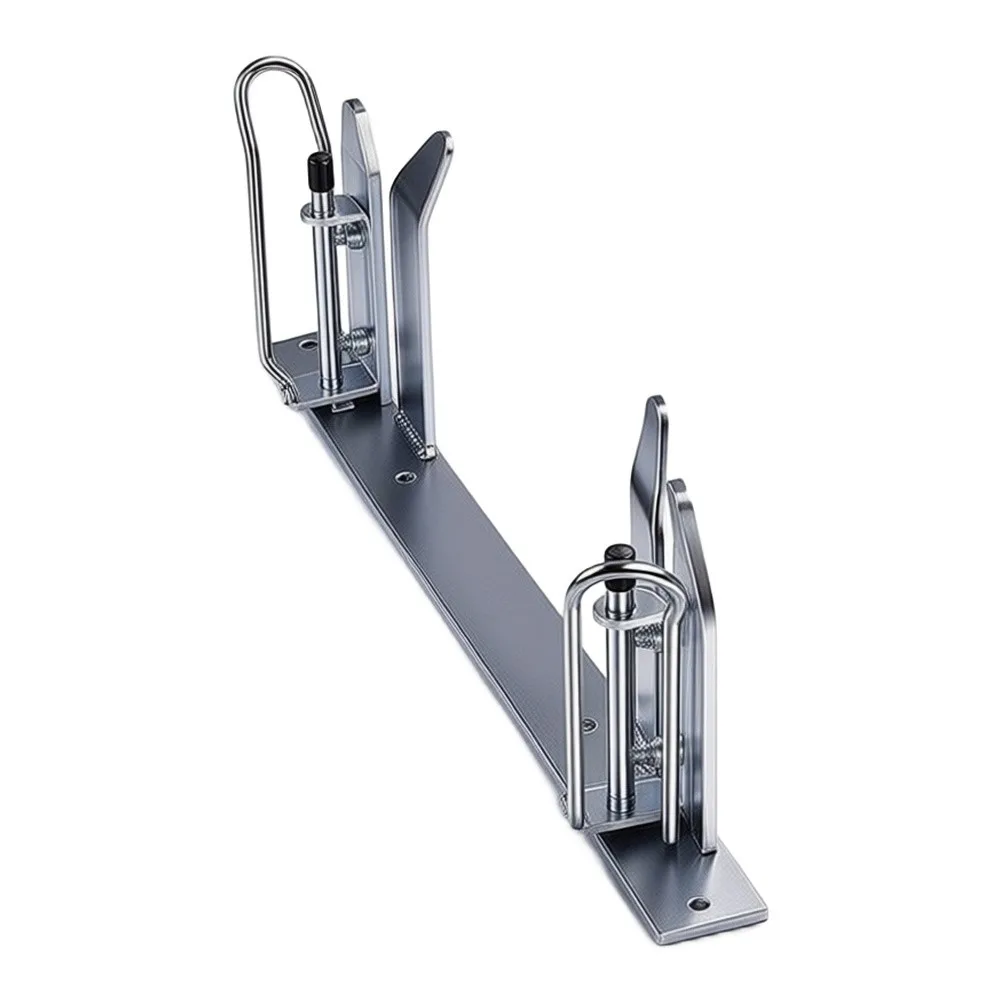 Galvanized Steel Hemp Stripper Tool With Double U-Slots For Jute And Flax, Thickened Base For Efficient Fiber Peeling, 49x15cm