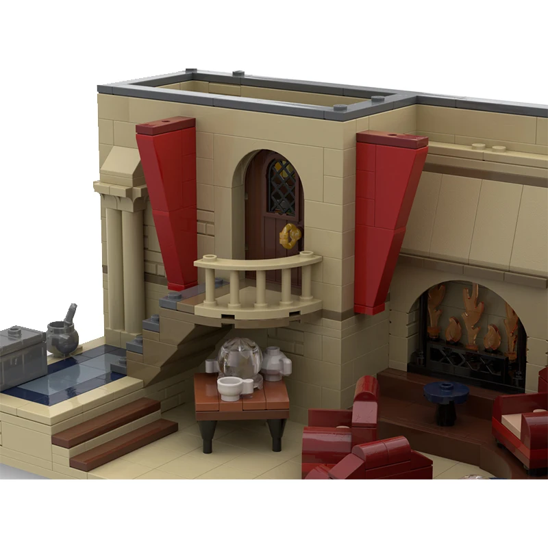 979 قطعة من مكعبات البناء المعيارية القابلة للتخصيص بتصميم تكنولوجي، طراز MOC للفصول الدراسية والتنبؤ السحري في الشارع الحضري، هدايا ألعاب اصنعها بنفسك للعطلات