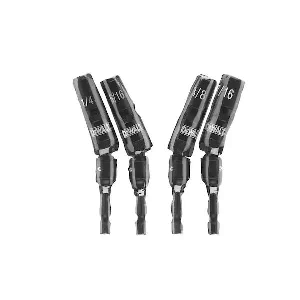 4 Pc. Pivoting Netsetters (1/4", 5/16", 3/8", 7/16") - IMPACT READY(R) view 4