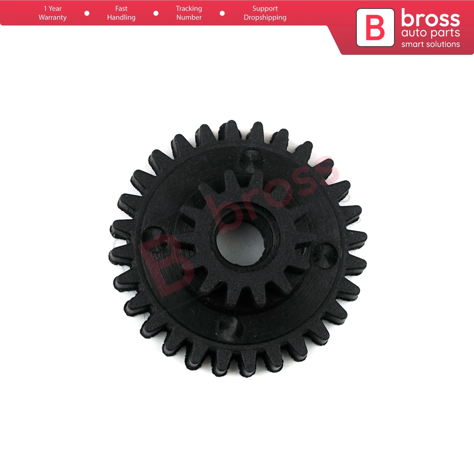 Bross Auto Parts BSR524 Sunroof Rail Repair Gear for Land Rover Freelander 1 First generation (L314; 1997-2006) made in Turkey