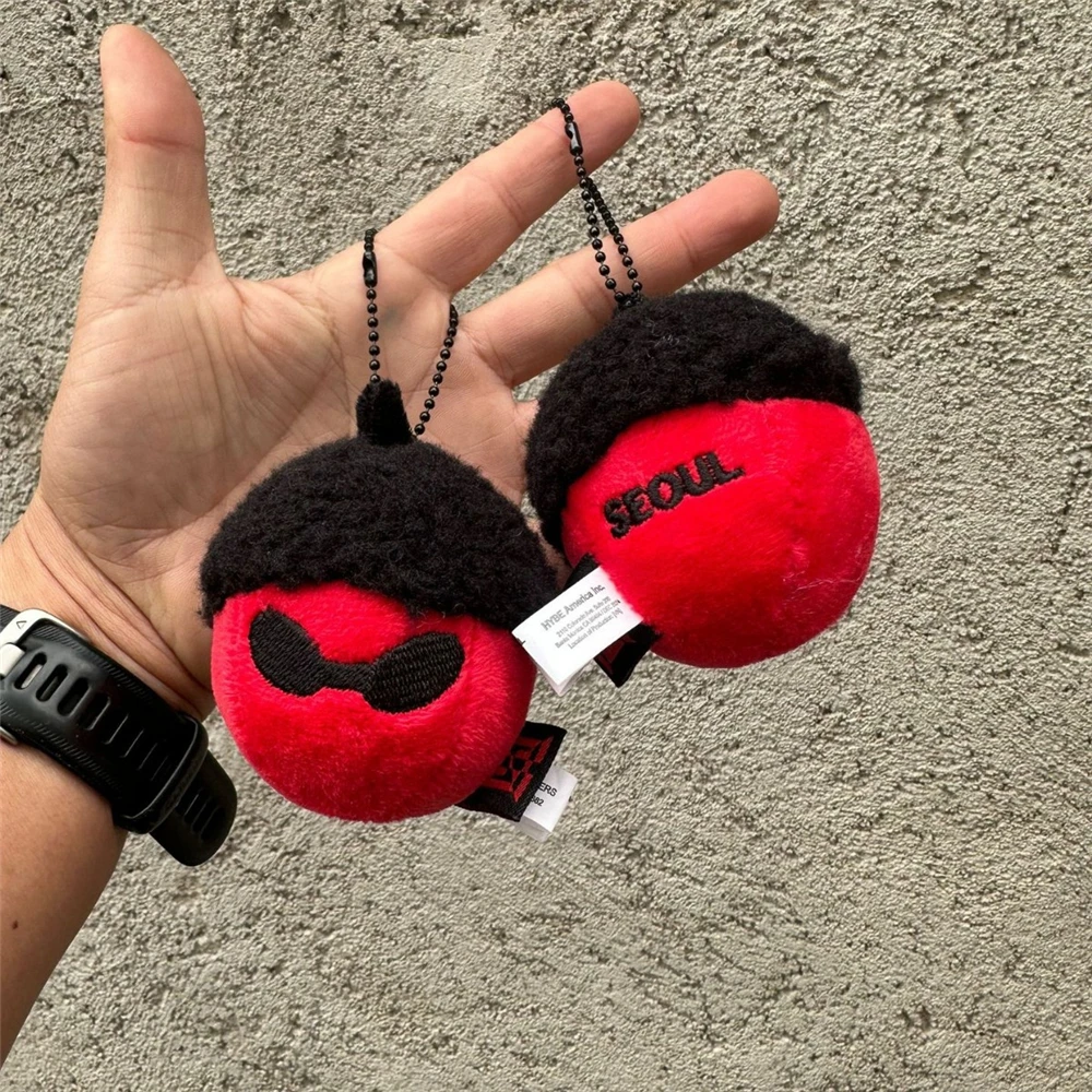 Kpop Acorn Plush Keyring J-hope Hope On the Stage Concert Same Style Merch Keychain Fans Collection Pendant Gift