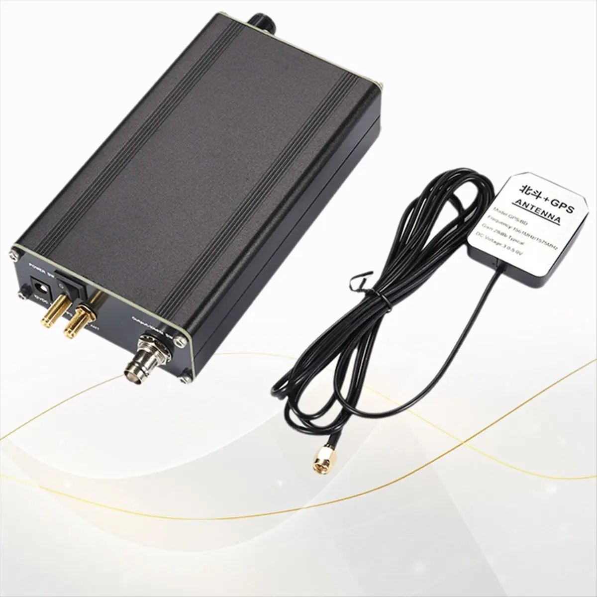 نظام تحديد المواقع العالمي GPSDO مذبذب الانضباط GPS ساعة منضبطة 10 ميجا هرتز لأجهزة فك تشفير الصوت الراقية #1