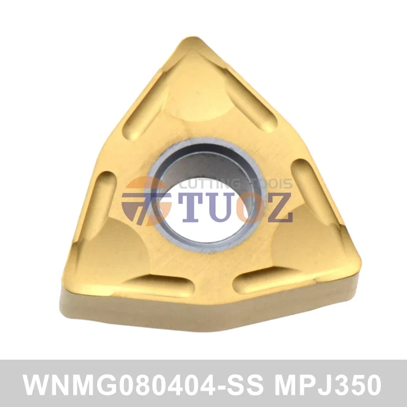 

100% Original WNMG080404-SS MPJ350 R0.4 Carbide Insert WNMG 080404 080408 -SS WNMG0804 CNC Lathe Cutter Turning Tools