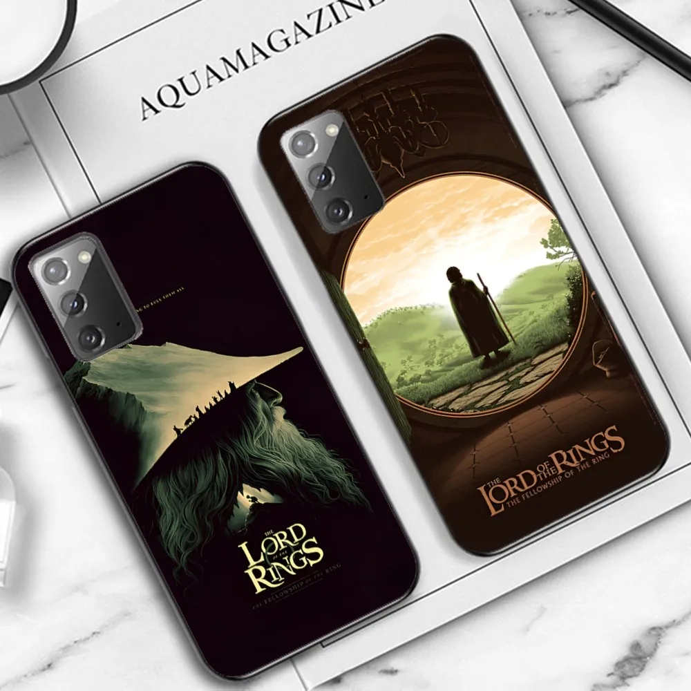 The L-Lord of the R-Rings Phone Case For Samsung Note 8 9 10 20 pro plus lite M 10 11 20 30 21 31 51 A 21 22 42 02 03