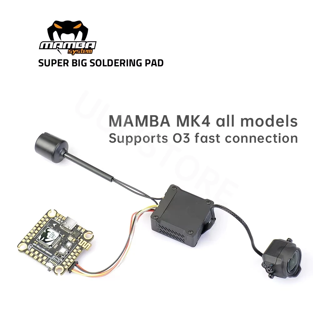 Diatone MAMBA MK4 F722 APP WIFI/DJI uçuş kontrolörü yığını F7 45A/55A 128K BLHeli32 ESC 6S 4in1 Dshot1200 fırçasız ESC
