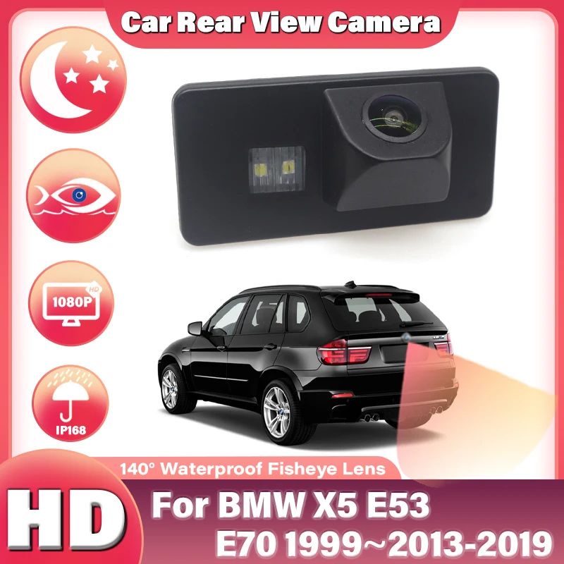 Car Rear View Back Up Camera For BMW X5 E53 E70 1999~2013-2019 Full HD CCD Reverse Parking Camera Waterproof high quality RCA