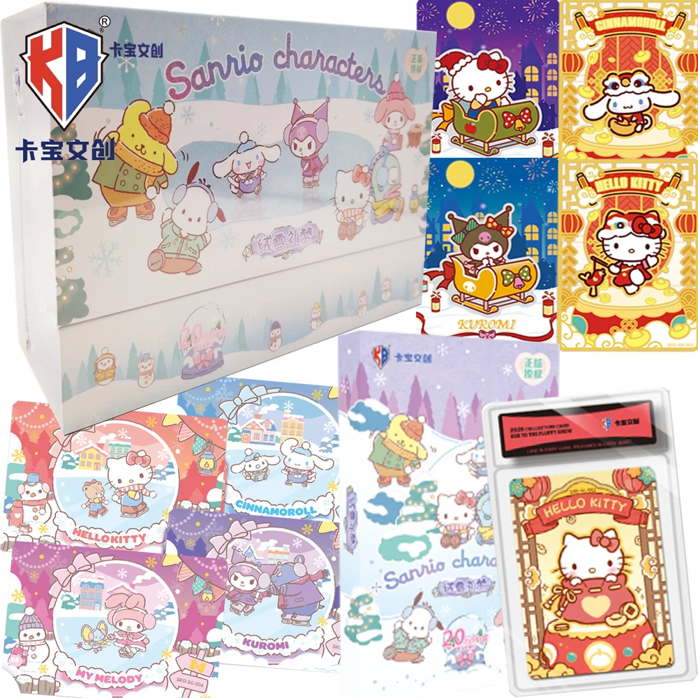 

Коллекционные карточки Kabao Sanrio: милые романтичные аниме-персонажи, классические популярные сувениры и подарки
