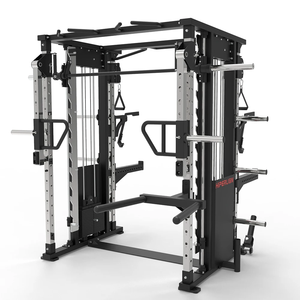 Commercial Fitness Equipment 3D Machine Multi Function Station Power Squat Rack