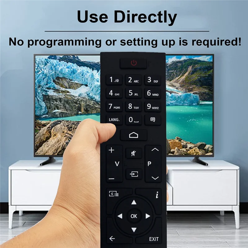 B03B-CT-8557 RC43157 Remote For Toshiba TV 24WA2063DA 32WA2063DA 43UA2063DA 49UA2063DG 50HAK6151 55UA2063DG 58UA2063DG