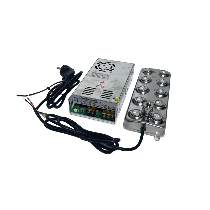 Ультразвуковой генератор тумана 1,7 МГц, пьезокерамический увлажнитель воздуха 250 Вт для рыбного пруда