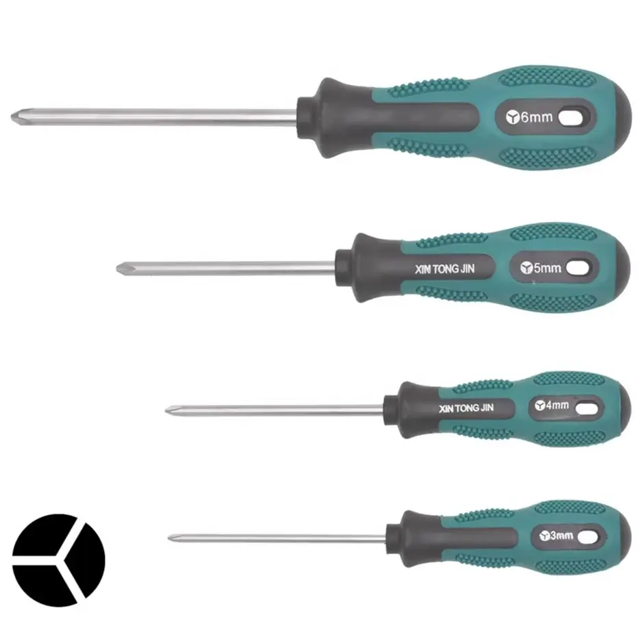 

Y3 Y4 Y5 Y6 Screwdriver With Non-slip Plastic Handle 3mm 4mm 5mm 6mm Y Triwing Profiled Screw Driver Hand Tools 100pcs/lot