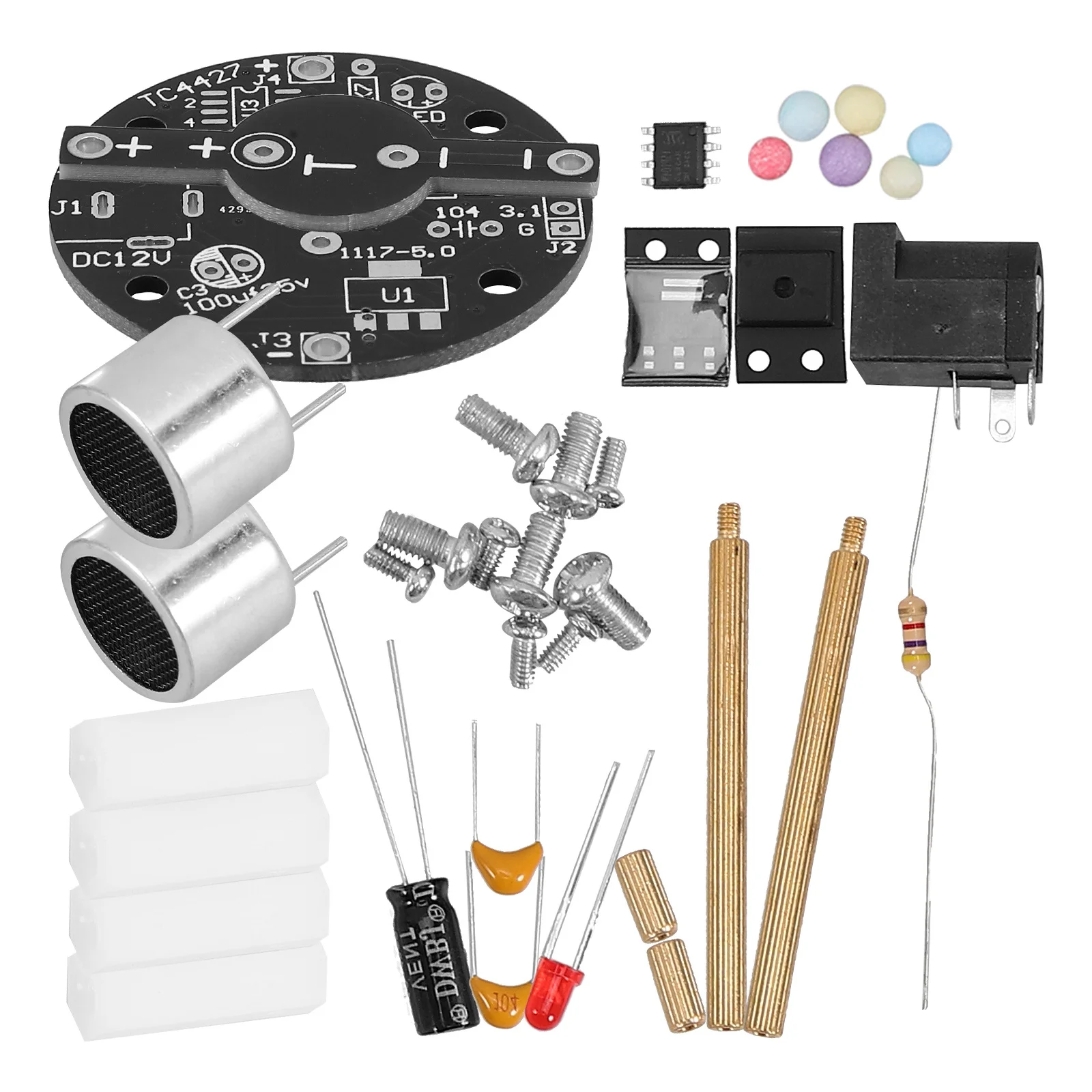 

1Set Soldering Practice Kit DIY Electronic Soldering Project Kit for Beginners Students Disassembled Hands-on Learning Set