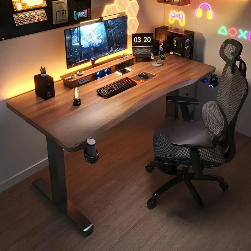 Electric Workbench Computer Desks Lifting And Lowering Household Esports Computer Desks Escritorio Gamer Work Furniture