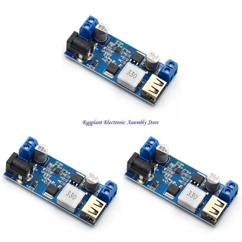 E28D High Efficiency DCDC BuckConverters 24V/12V to 5V 9V 36V Voltages Ranges Two Protections For LED Strips Car Electronics