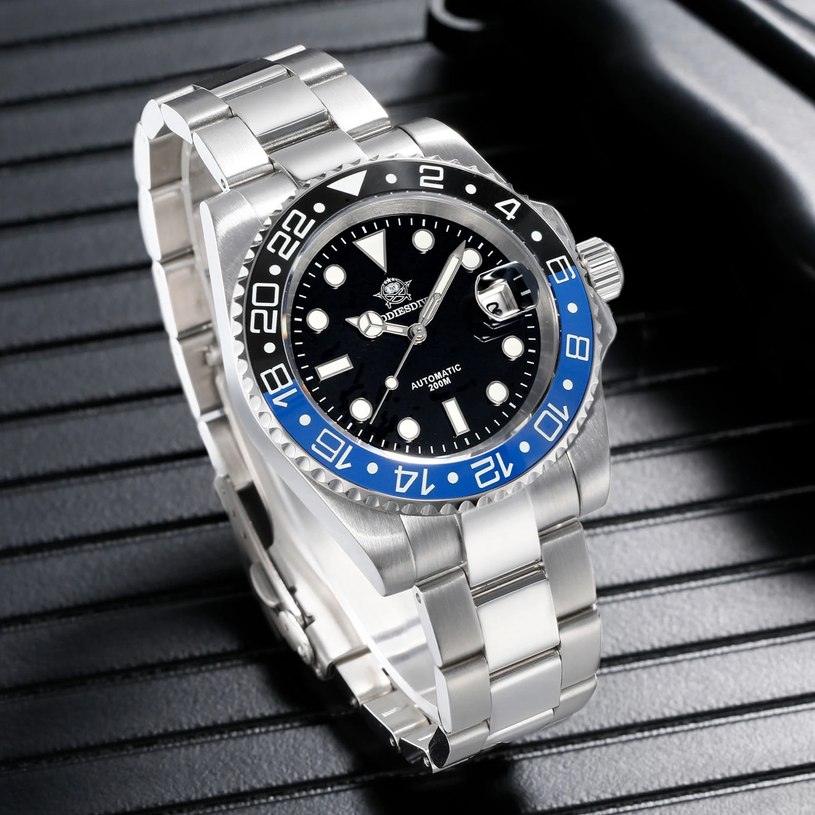 ADDIESDIVE AD2503 NEW Watch For Men Water Resistant Hot Selling Automatic Mechanical Watches Stainless Steel Sapphire Male Reloj