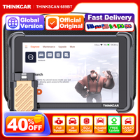 THINKSCAN 689BT Lifetime Free Auto Scanner Profession Full System 34 Reset ECU Coding Bidirectional OBD2 Car Diagnostics Tools